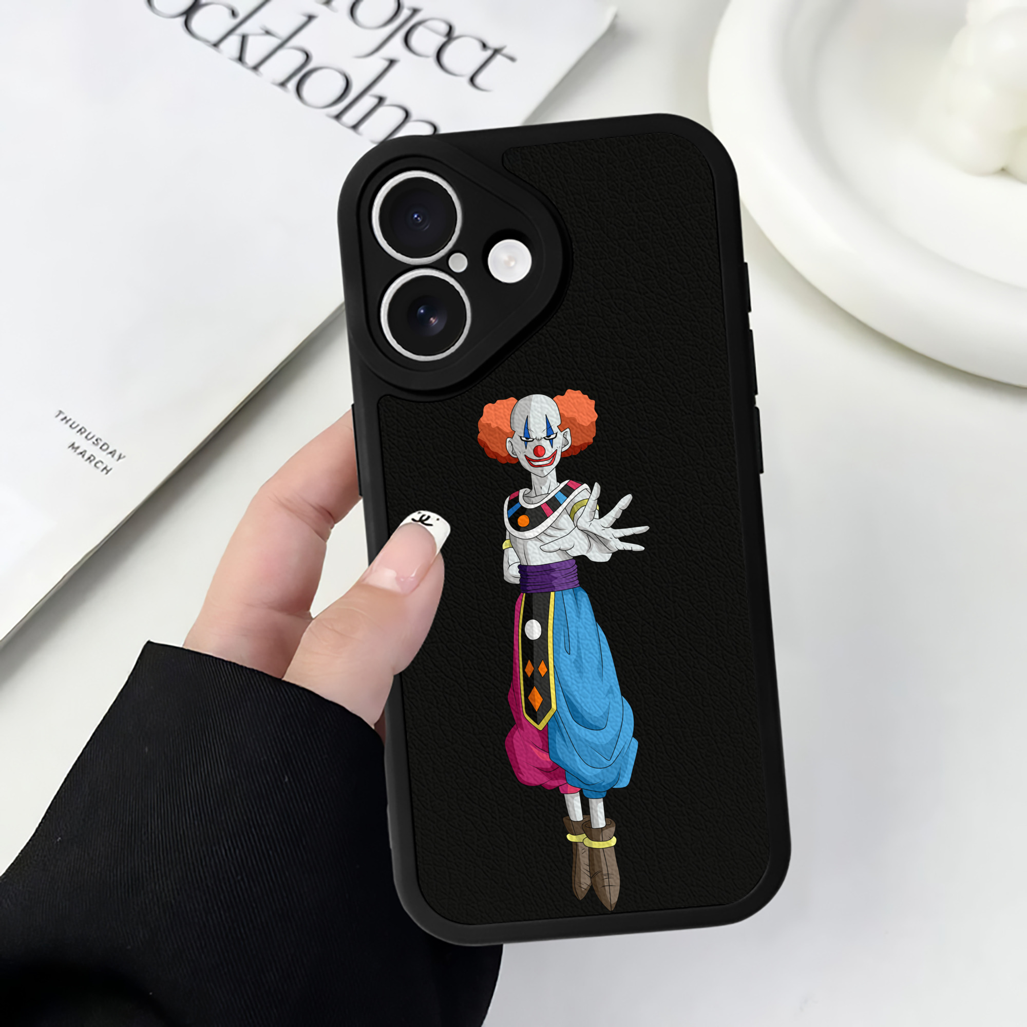 （画像用） ドラゴンボール DRAGON BALL 【iPhone 16シリーズ対応】シリコンスマホケース（レザー調） 材質：シリコン